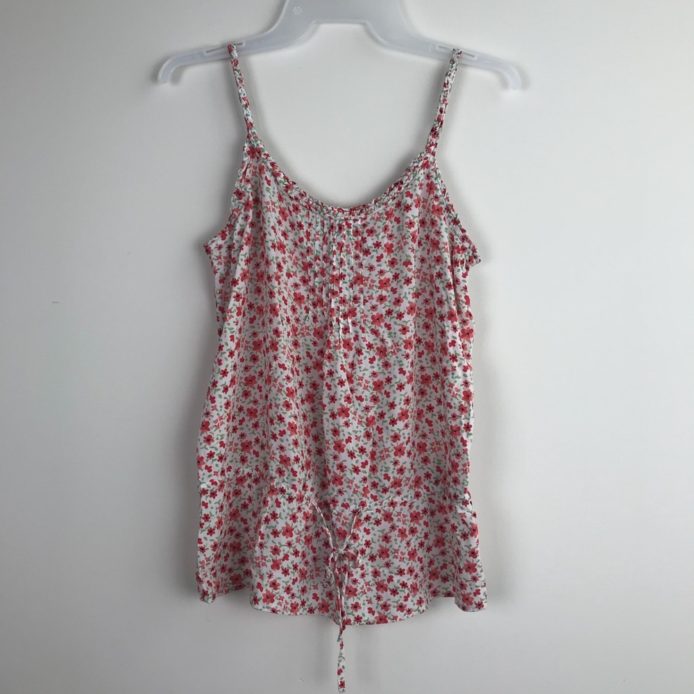 Gap Floral Spaghetti Strap Tank